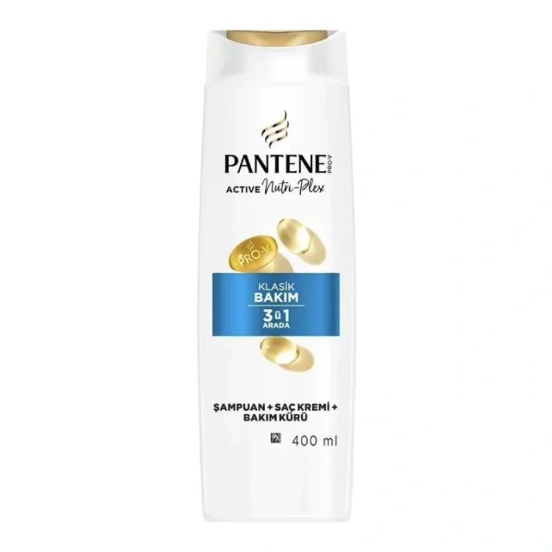 pantene_classic_400_webp_under100 شامپو تغذیهکننده پنتن Classic Care 3in1 حجم 400میل - Image 1