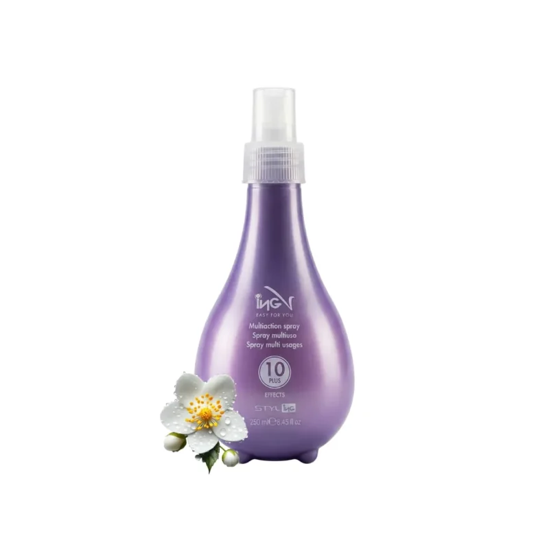 soorati-ING-Multiaction-hair-spray اسپری مو چندکاره آیاِنجی Multiaction 10 Plus حجم 250 میل - Image 1
