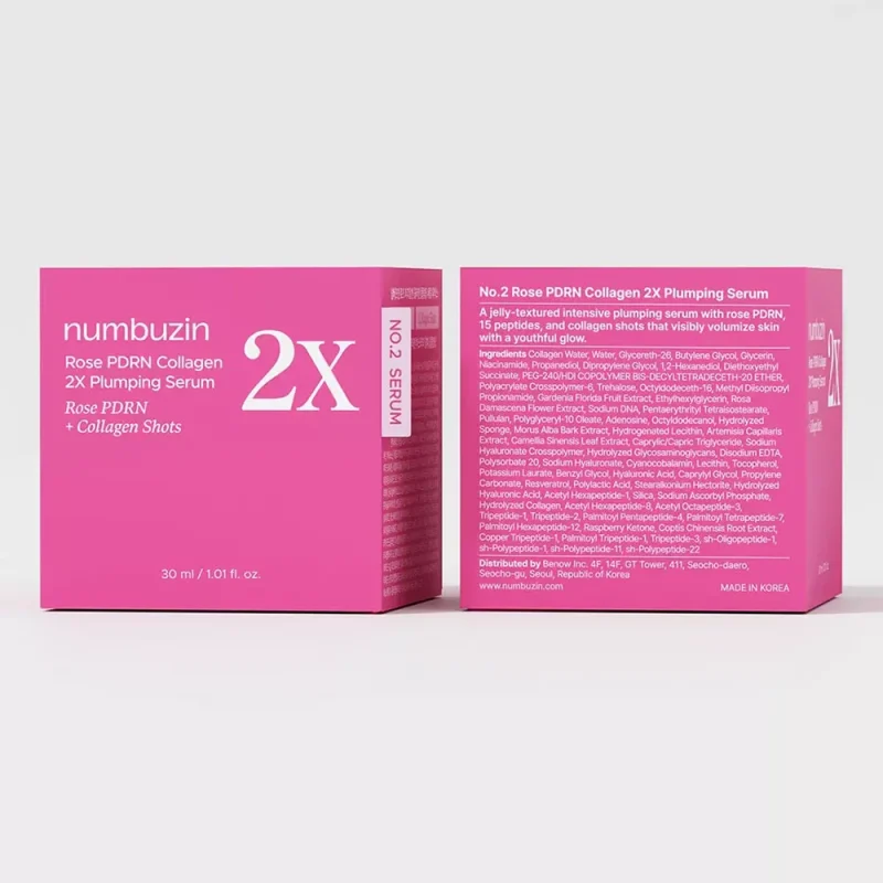 سرم کلاژن نامبوزین Rose PDRN 2X حجم ۳۰ میل - Image 5