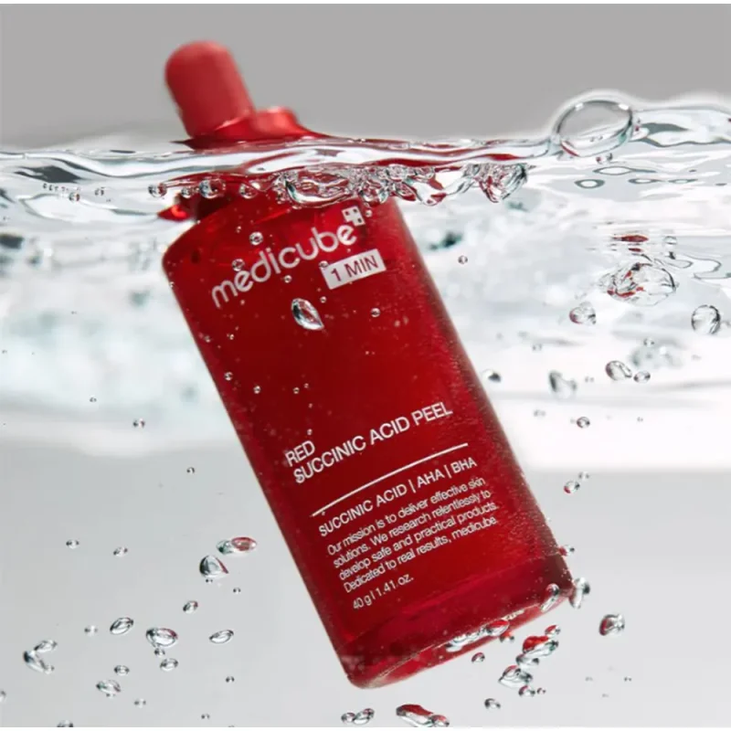 سرم ضد جوش مدیکیوب Succinic Acid Peel حجم ۵۰ گرم - Image 3