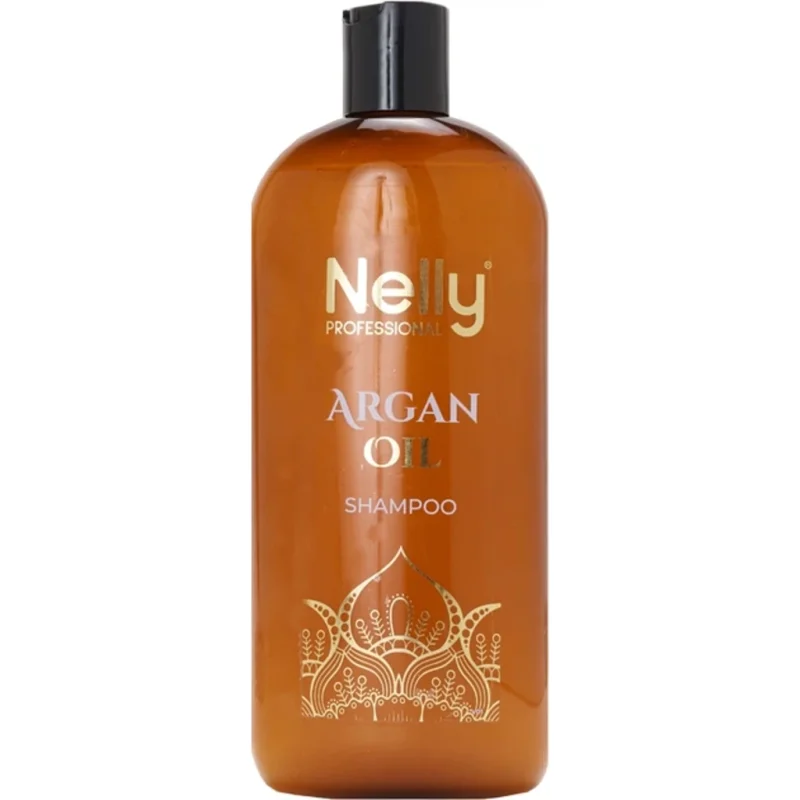 nelly_argan_shampoo_web_square_1 شامپو روغن آرگان نلی مدل ARGAN OIL حجم 400 میل - Image 1