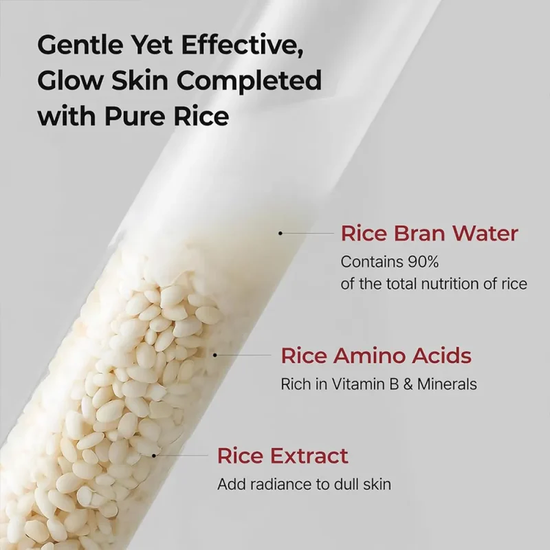 تونر روشن کننده دکتر ملاکسین White Rice حجم ۲۰۰ میل - Image 2