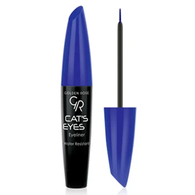 خط چشم آبی گلدن رز مدل Cats Eyes