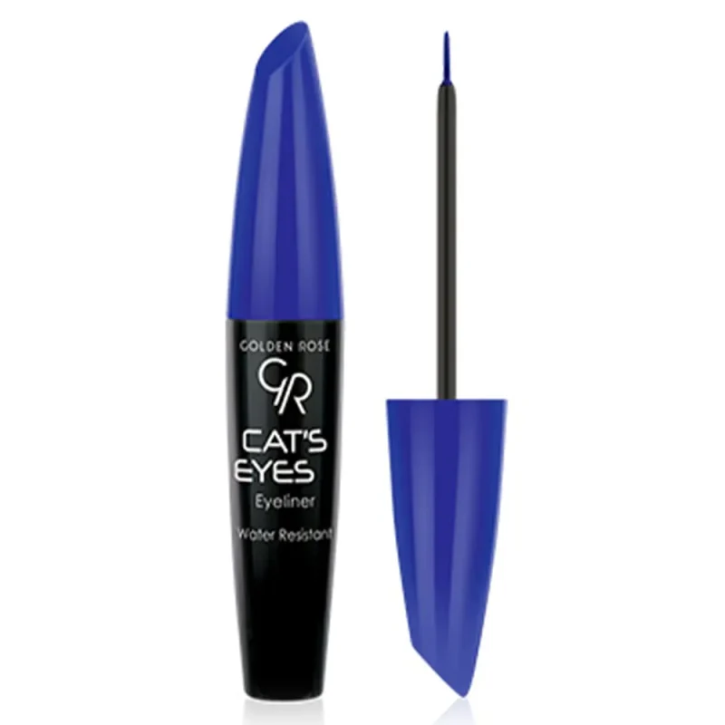 4 خط چشم آبی گلدن رز مدل Cats Eyes