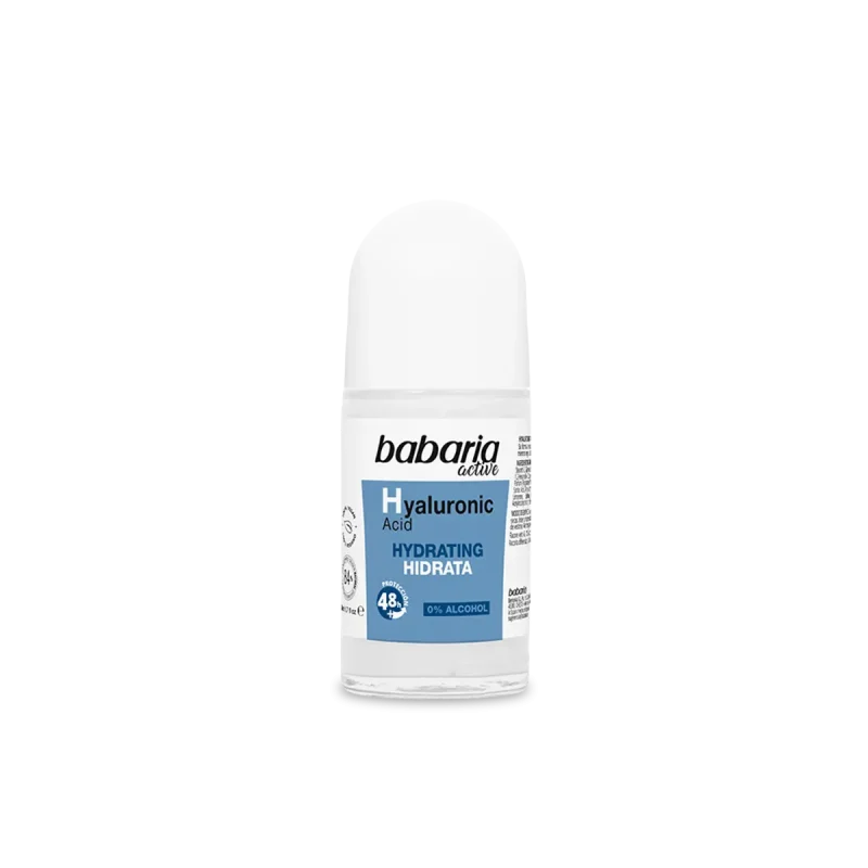 50002002-DESODORANTE-ROLL-ON-HYALURONIC-ACID-EAN-8410412520027-FRONTAL copy رول ضدتعریق باباریا مدل Hyaluronic حجم 50میل - Image 1
