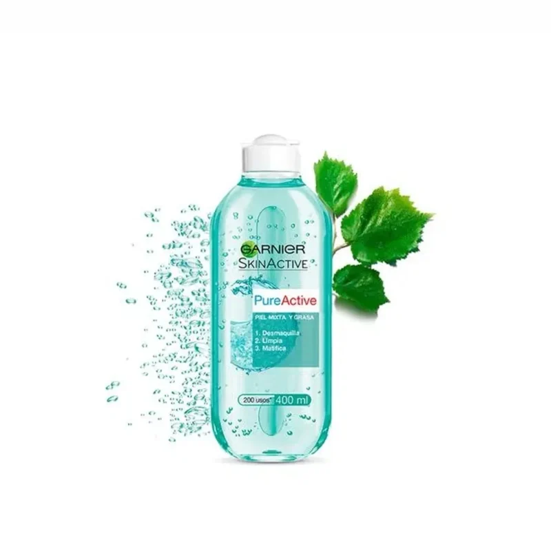 میسلار واتر پوست چرب گارنیر Pure Active حجم 400میل - Image 3