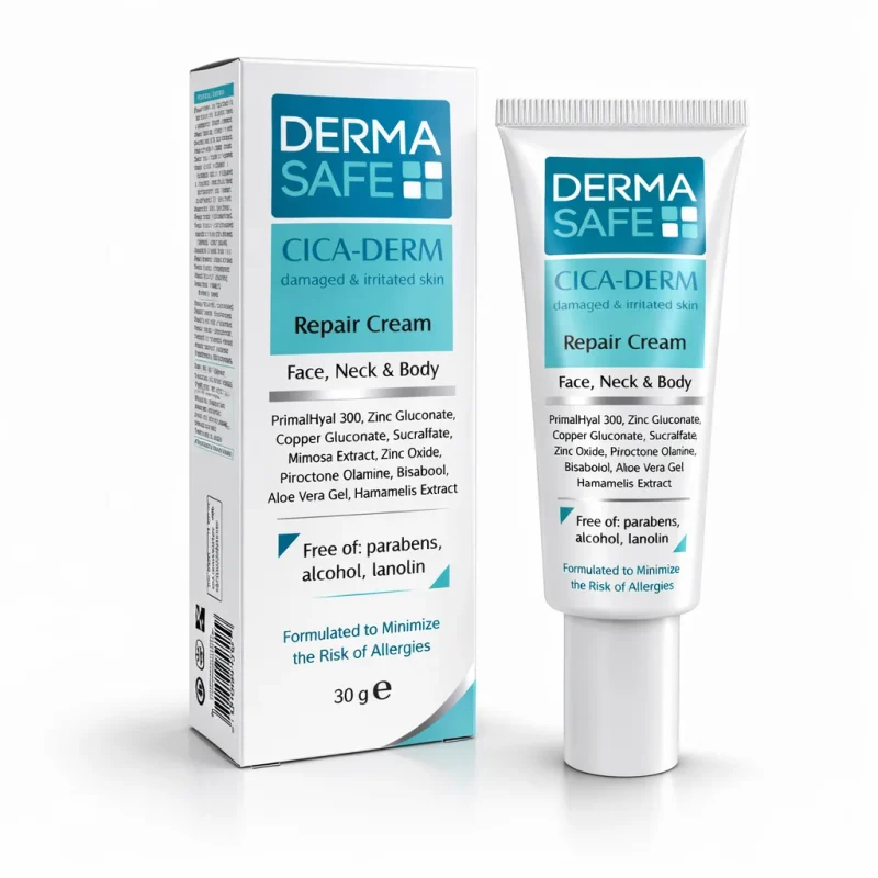 IMG_1523 کرم ترمیمکننده درماسیف مدل CICA-DERM حجم 30گرم - Image 1