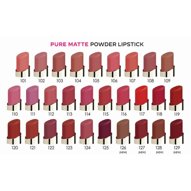 رژ لب جامد گلدن رز Pure Matte - Image 4