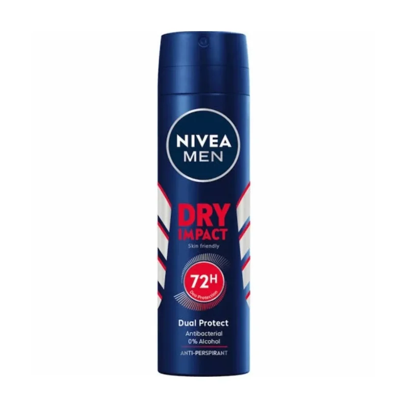 d9bcc70dbf5ff6cd6a7f1ea5071a44847bd79c2d_1704702282 اسپری ضدتعریق مردانه نیوا مدل Dry impact حجم 150میل - Image 1