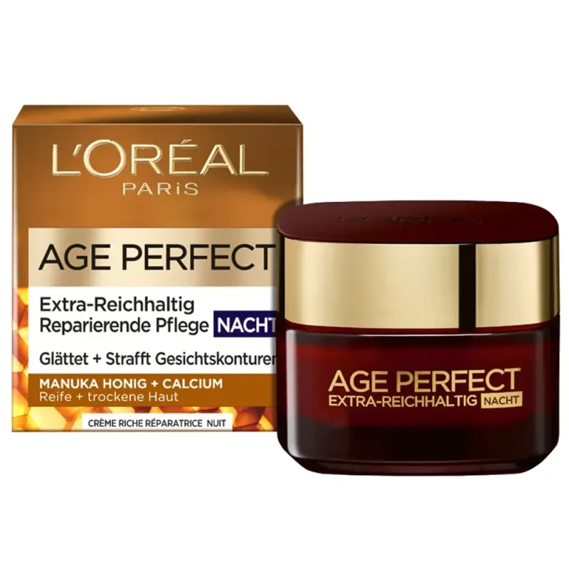 کرم ضد چروک شب لورآل Age Perfect Extra حجم ۵۰ میل - Image 3