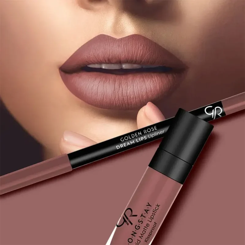 کیت لب گلدن رز مدل Rose Taupe - Image 2