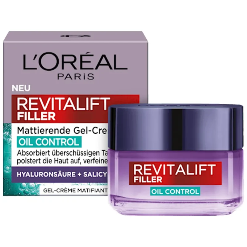 ژل کرم آبرسان لورآل Oil Control حجم ۵۰ میل - Image 3