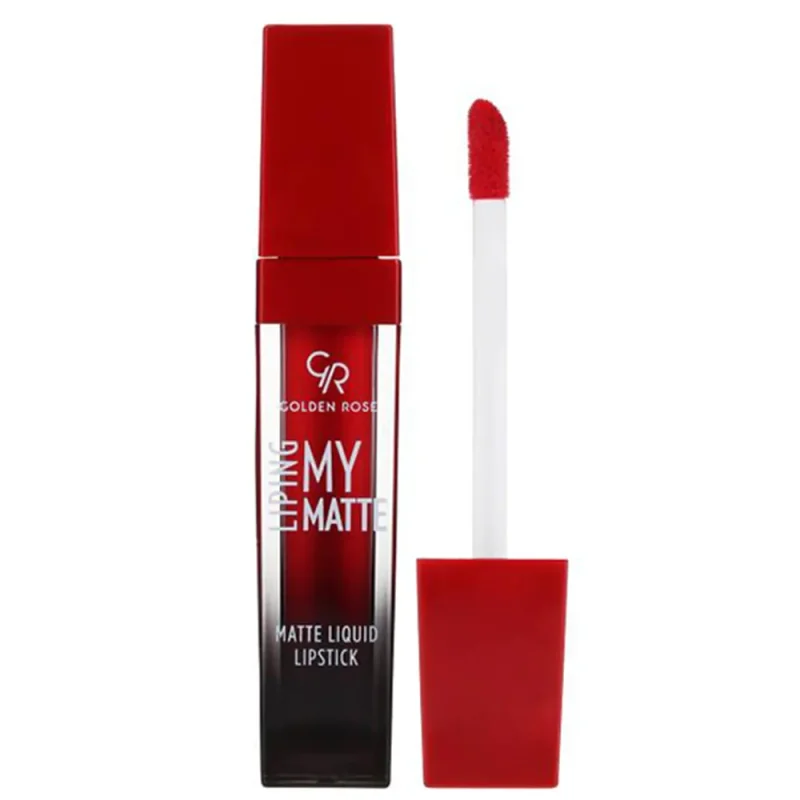 ۱ رژ لب مایع گلدن رز مدل Liping My Matte