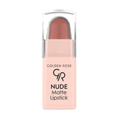 رژ لب مینی گلدن رز مدل Nude