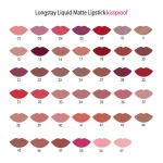 رژ لب مایع مات گلدن رز مدل Long Stay - Image 3