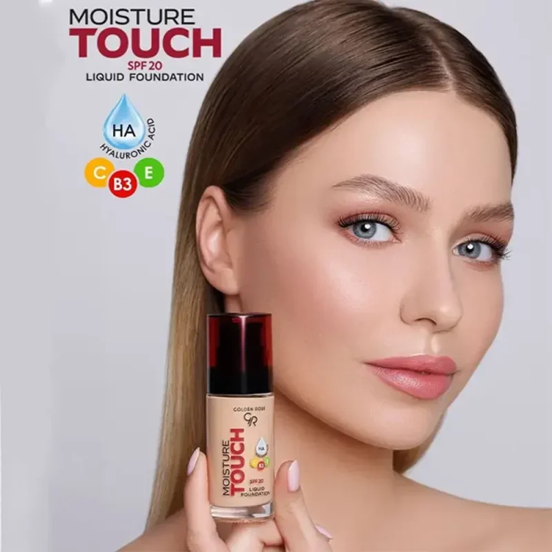 کرم پودر گلدن رز Moisture Touch حجم ۳۰ میل - Image 4