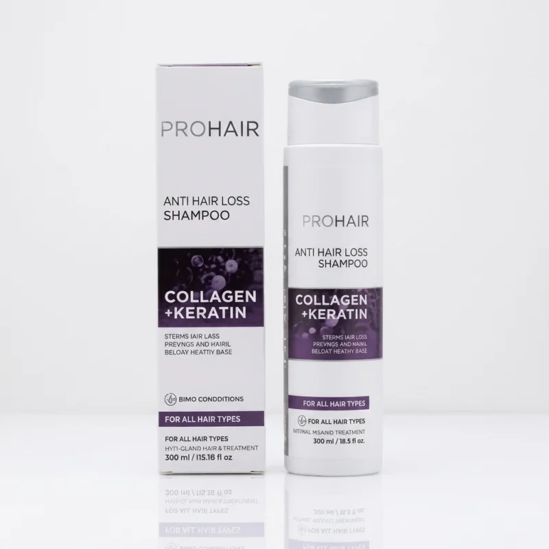 28cf958a-8db6-4f8a-9d6c-a5afd2330823 copy شامپو ضد ریزش مو پروهير مدل Collagen + Keratin حجم 300 میل - Image 1