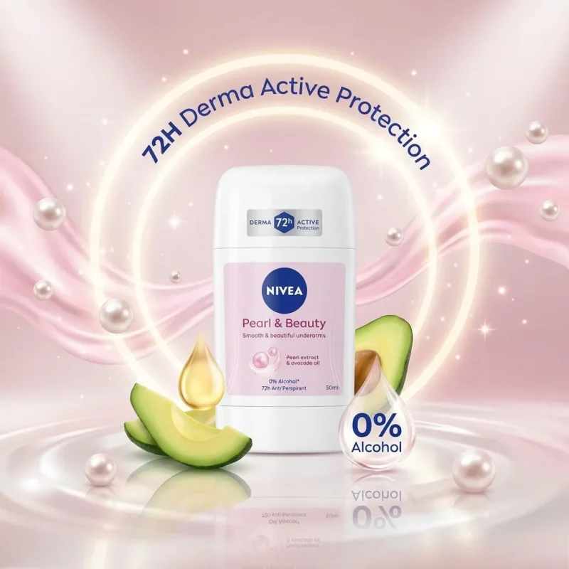 استیک ضدتعریق زنانه نیوآ Pearl & Beauty حجم 50میل - Image 3