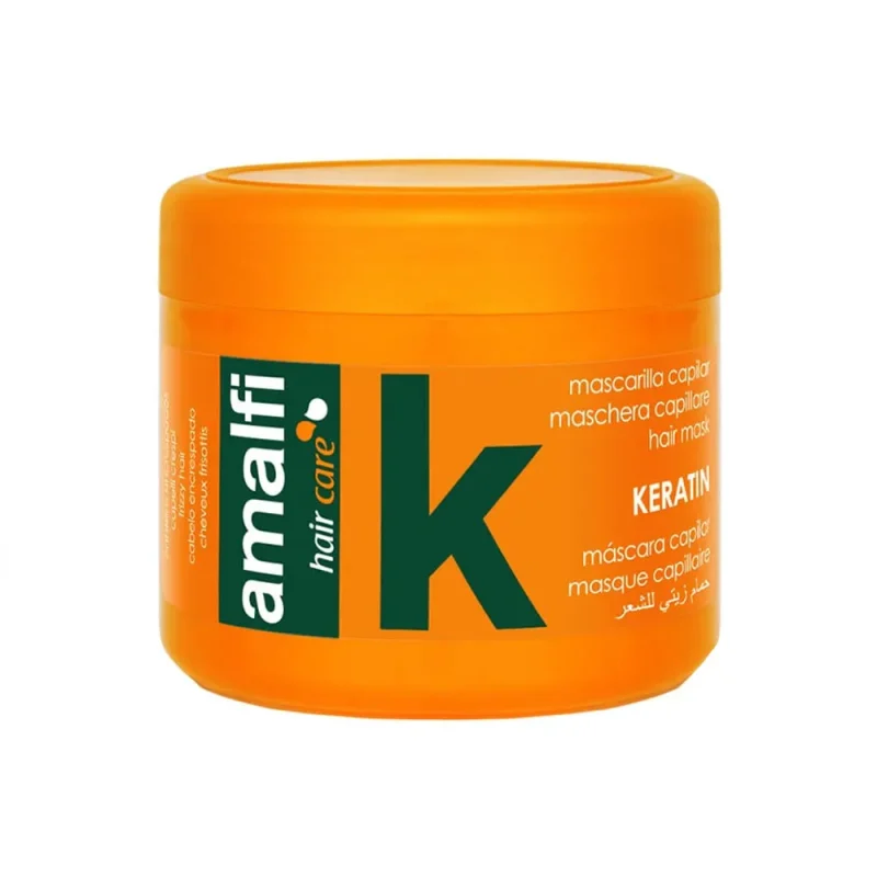 8414227044129 (1) ماسک مو کراتینه آمالفی Keratin حجم 500میل - Image 1