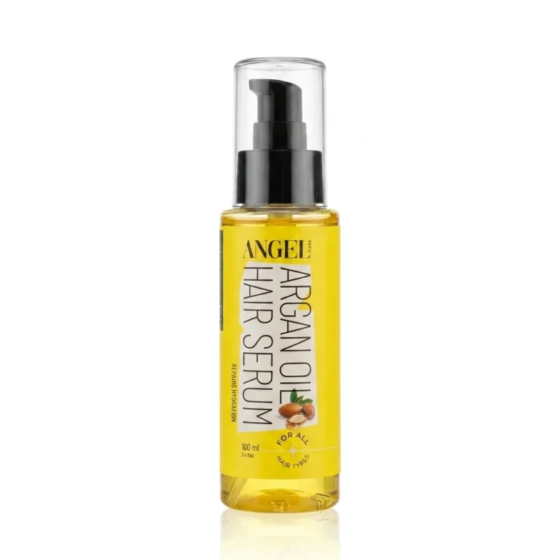 92e59a23-94ad-4e40-a3c7-485fb115d8e5 سرم مو آرگان آنجل فلورا مدل Argan Oil حجم 100میل - Image 1
