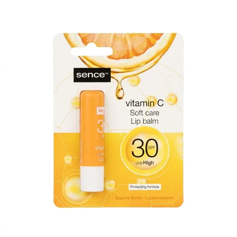 993761fb-c424-4033-827e-fab489daf188 بالم لب روشنکننده سنس مدل Vitamin C وزن 4.3 گرم - Image 1