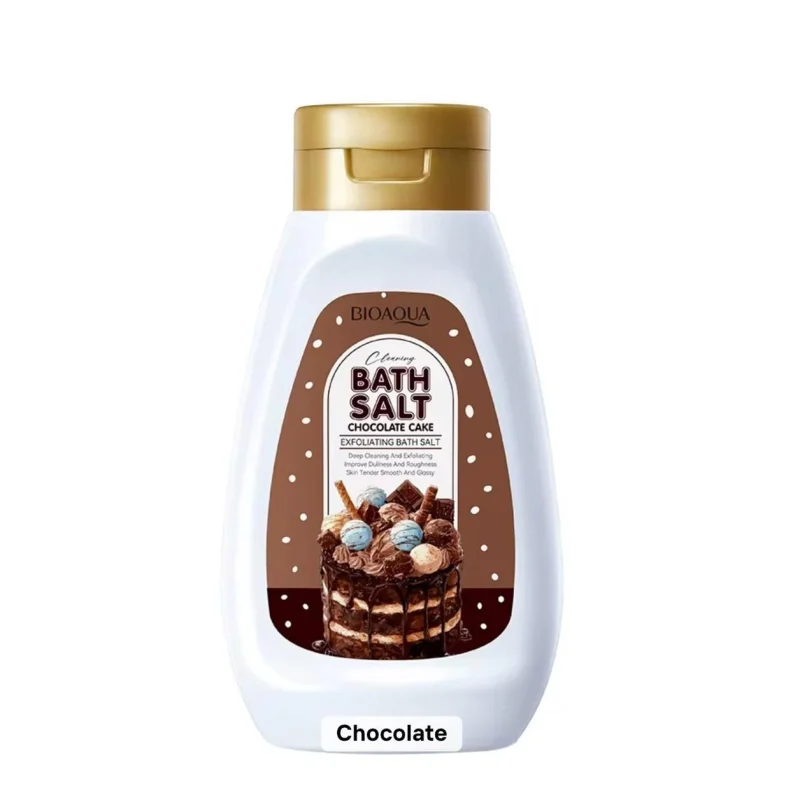 HqgwE_tFHpJeaNQb copy نمک بدن بیوآکوا مدل Chocolate Cake حجم 430 گرم - Image 1