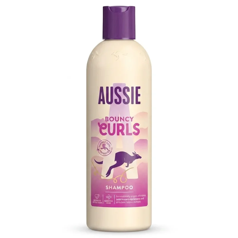 b5a13d65-6654-4bb7-9572-c3d4cd347486 شامپو موهای فر Aussie مدل Bouncy Curls حجم 300میل - Image 1