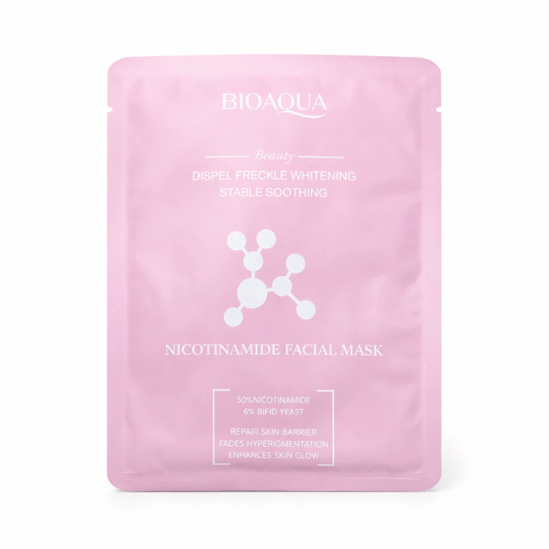c2cfdad3-0baa-4ab9-8683-521b904233cc ماسک ورقهای بیوآکوا Nicotinamide Dispel Freckle Whitening - Image 1
