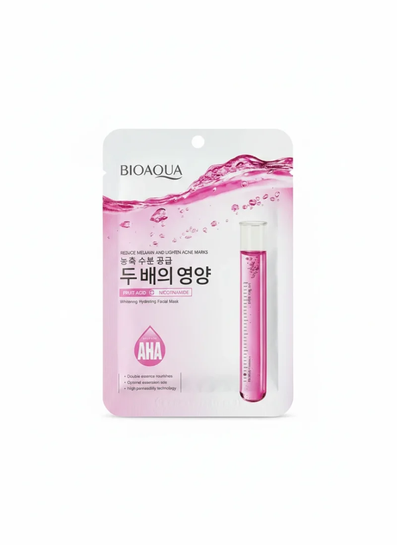 c91702f3-5bee-4097-9e8d-1ccf824e3e53 ماسک ورقهای آبرسان بیوآکوا Whitening Hydrating حجم 25ml - Image 1
