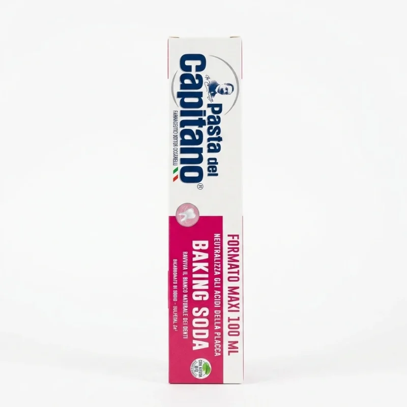 خمیردندان پاستا دل کاپیتانو مدل Baking Soda حجم 100میل - Image 1