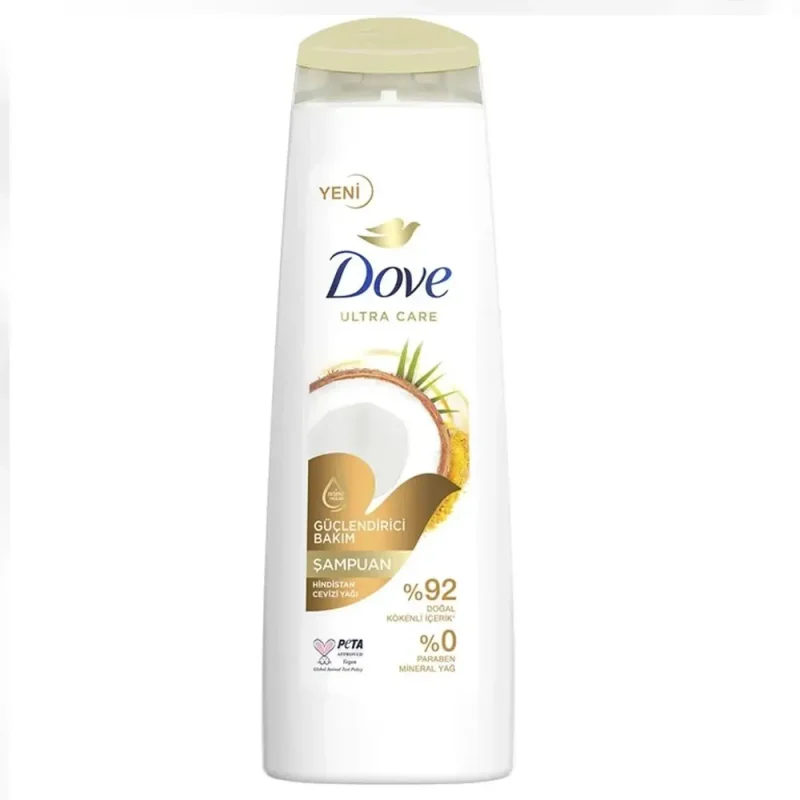 dove1 شامپو روغن نارگیل داو حجم ۴۰۰ میل