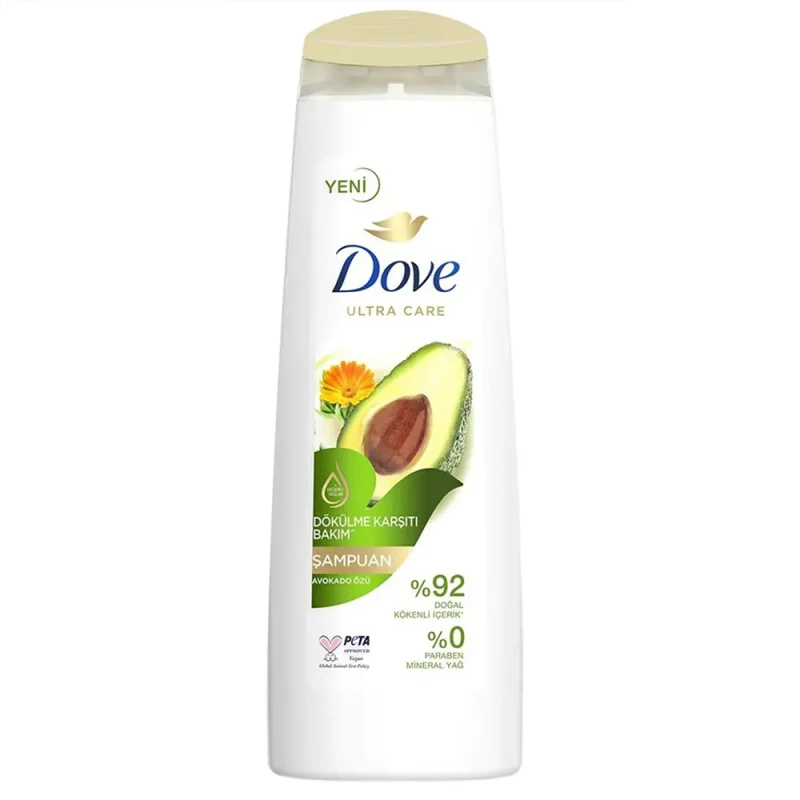dove5 شامپو روغن آووکادو داو حجم ۴۰۰ میل