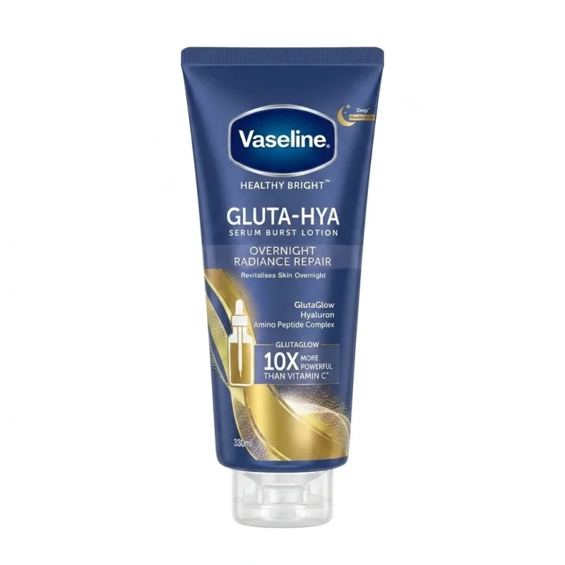 vaseline_gluta_hya لوسیون بدن روشنکننده شب وازلین Gluta‑Hya حجم 330میل - Image 1