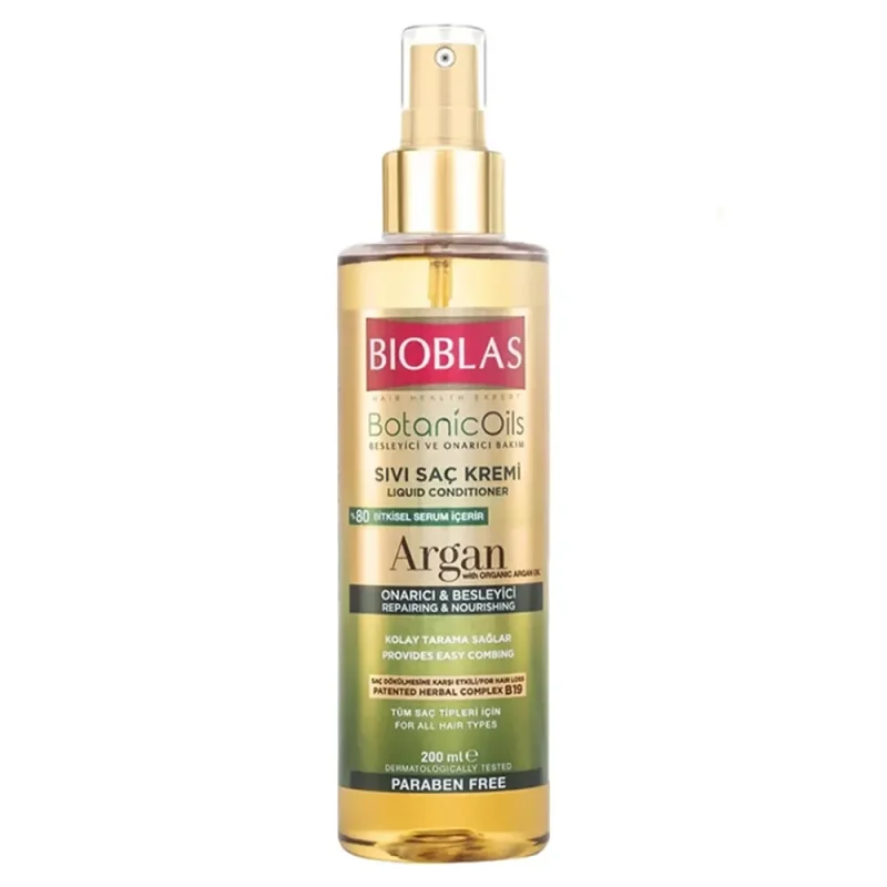 ارگان اسپری دوفاز ترمیمکننده بیوبلاس مدل Argan حجم ۲۰۰ میل