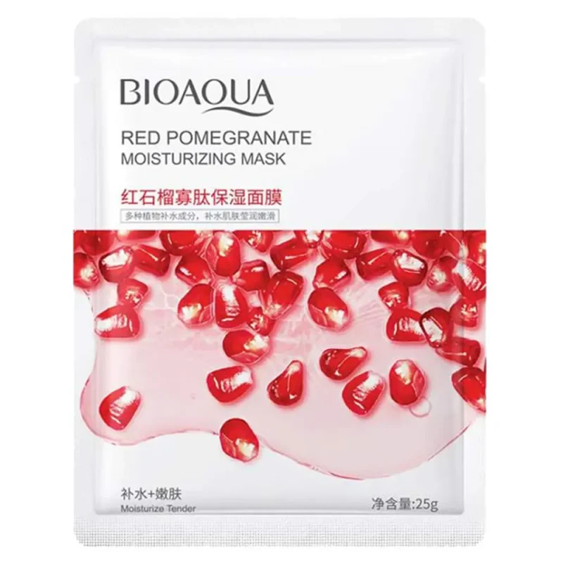 انار۲ ماسک ورقهای بیوآکوا Red Pomegranate