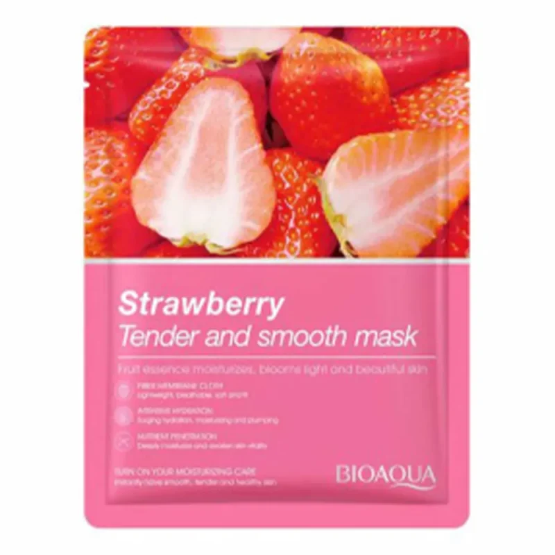 توت فرنگی ماسک ورقهای بیوآکوا Strawberry