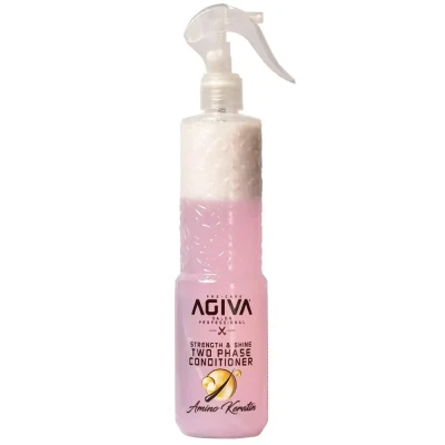 اسپری دوفاز آگیوا مدل Amino Keratin حجم ۴۰۰ میل