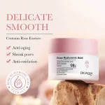 کرم مرطوبکننده بیوآکوا مدل Rose Hyalouronic Acid حجم ۵۰ گرم - Image 2