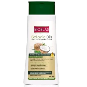 شامپو تقویت‌کننده بیوبلاس مدل Coconut Oil حجم ۳۶۰ میل