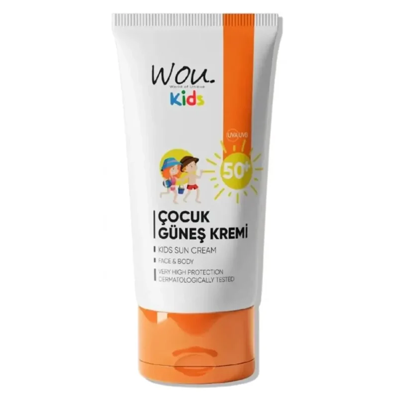 وو یو ورلد کرم ضدآفتاب کودک وُو SPF50 حجم ۵۰ میل