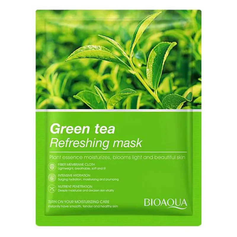 چای سبز ماسک ورقهای بیوآکوا Green Tea