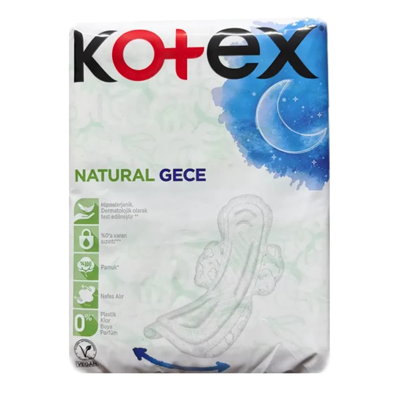 5 نوار بهداشتی کوتکس مدل Natural Gece