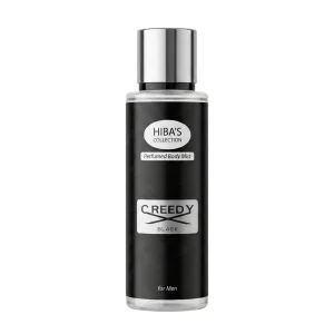 بادی اسپلش مردانه هیباس مدل Creedy black حجم 250میل