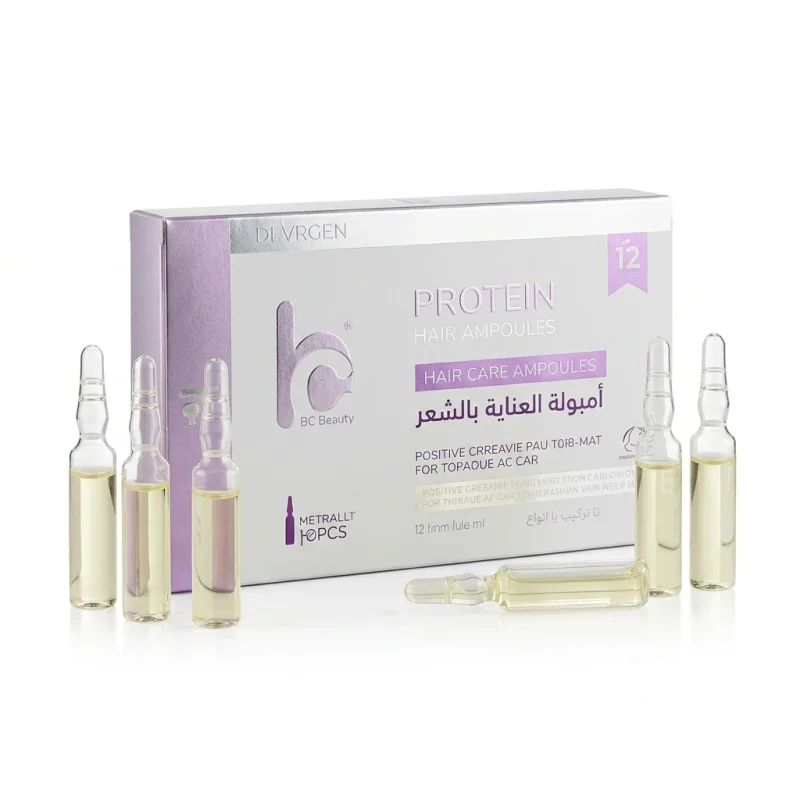 آمپول(غیر تزریقی) پروتئین کراتین بی‌سی بیوتی Protein Keratin بسته 10عددی - Image 2