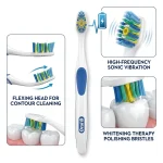 مسواک برقی باتریدار اورال بی مدل Whitening therapy soft - Image 2