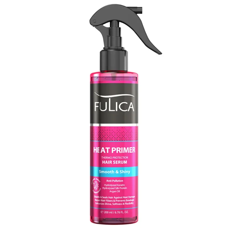 اسپری محافظ حرارتی مو فولیکا Heat Primer حجم ۲۰۰ میل اسپری محافظ حرارتی مو فولیکا Heat Primer حجم ۲۰۰ میل