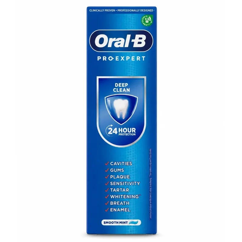 خمیردندان پرو اکسپرت اورال بی مدل Deep Clean حجم ۷۵ میل خمیردندان پرو اکسپرت اورال بی مدل Deep Clean حجم ۷۵ میل