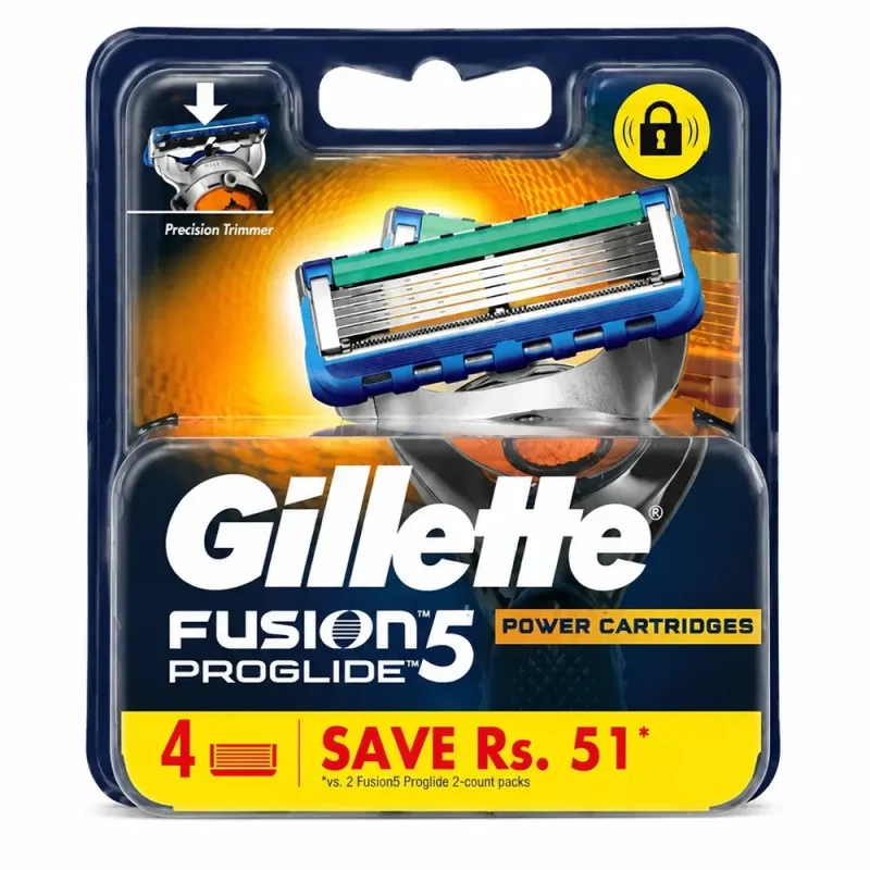 تیغ یدک ژیلت مدل Fusion 5 Proglide تعداد ۴ عدد تیغ یدک ژیلت مدل Fusion 5 Proglide تعداد ۴ عدد