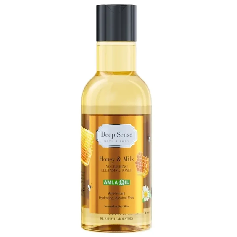 تونر شیر و عسل دیپ سنس Nourishing حجم ۱۶۰ میل تونر شیر و عسل دیپ سنس Nourishing حجم ۱۶۰ میل
