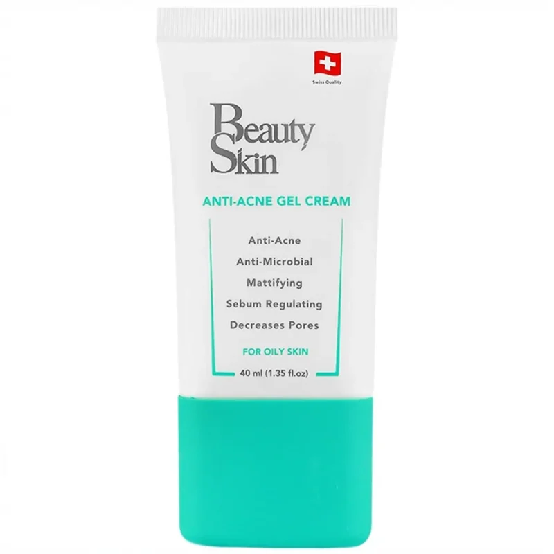 کرم ژل ضدآکنه بیوتی اسکین Anti Acne حجم ۴۰ میل کرم ژل ضدآکنه بیوتی اسکین Anti Acne حجم ۴۰ میل